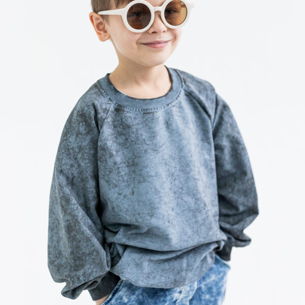 Bluza niebieska unisex - Nunu