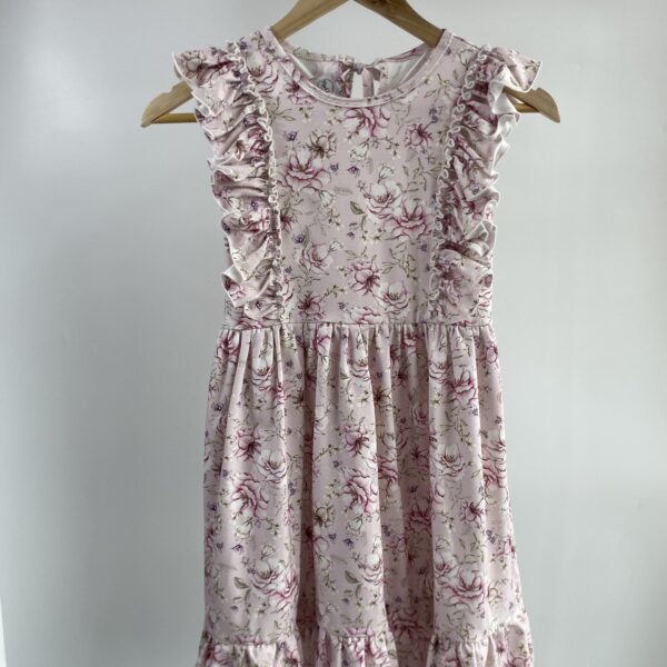 Sukienka w kwiatki dla dziewczynki – Makba